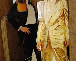 Life Size Card Board Cut-outs - Elvis & Tom Selek
