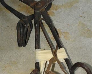Iron Ice Tongs