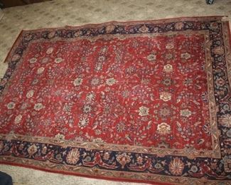 56 X 80 HAND KNOTTED VINTAGE RUG