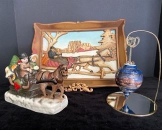 Christmas Trail Ride and Terry Redlin Christmas Ornament