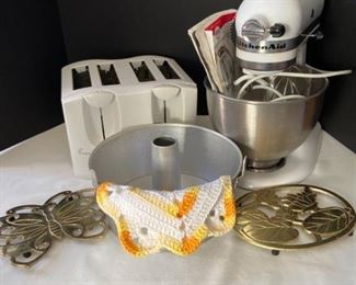 KitchenAid Stand Mixer, Toaster More