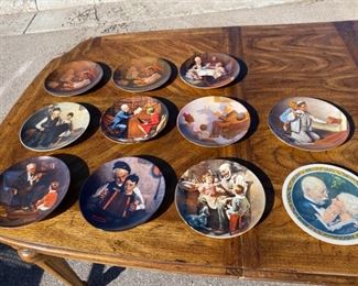 Limited Edition Norman Rockwell Plates