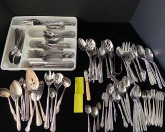 Stainless Steel and Silver Plate Flatware