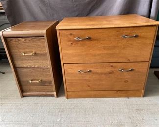 Two Drawer Cabinets
