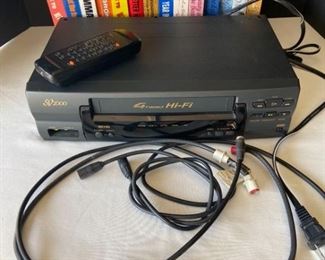 VCR and VHS Tapes