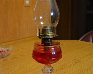 Inexpensive oil lamps