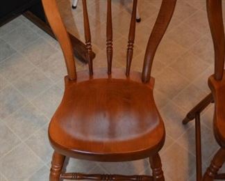 Older style farm chairs