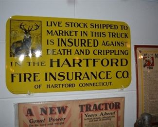 Hartford Insurance sign
