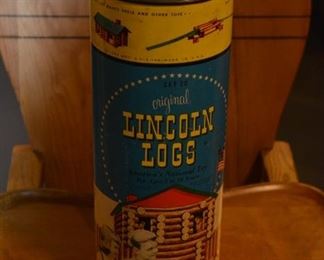 Lincoln logs - Full of logs