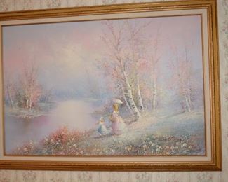 Painting has one damage spot