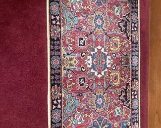 "The Williamsburg Collection"                                       Karastan Wool Rug, 2'6" x 4'9"