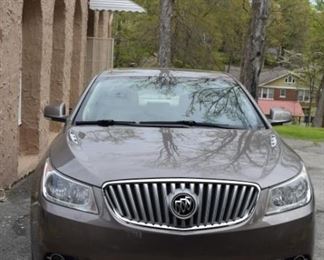 2010 Buick Lacrosse CXL. Local One Owner. Loaded. Service Records. We will presale this car for $10,000.00. Kelly Blue Book Private Party Value is $9,000.00.
