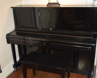 Young Chang Ebony Piano U 121