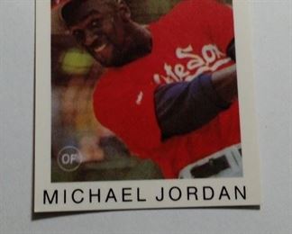 Michael Jordan also played Baseball!!  individually priced