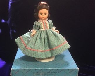 Another Beaurtiful Madame Alexander Doll.  Beth from Little Women.  Has original box.  Not been played with.