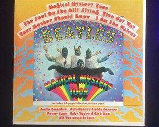 Magical mystery tour 33 RPM album from 1967.  Capital Records.  Rare find.