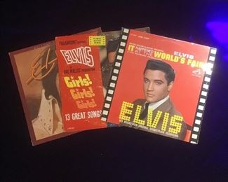 A beautiful collection of three albums from the King, Elvis!