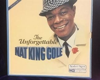 Nat King Cole Vinyl 8 LP BOX SET IN GREAT CONDITION.  