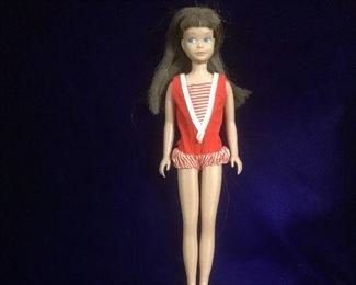 Vintage Skipper, Barbie's little sister in original bathing suit from 1963!