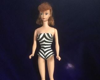 Beautiful Vintage #5 Barbie in original swimsuit 