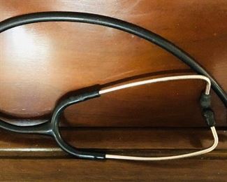 3M Littman Stethoscope, Master Cardiology, Black Tube, Stainless Steel Chest Piece 27” in length.