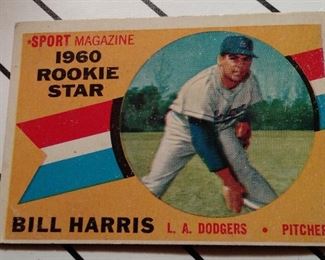 !960 Rookie Card, Bill Harris