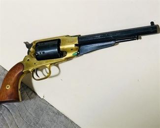 Traditions Pietta 1858 Brass Frame 44 cal black power revolver 