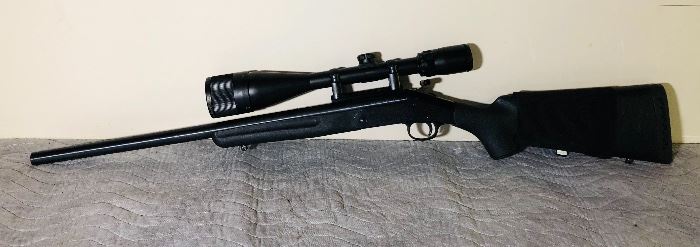 H & R Handy Rifle 4570 23”BBL with Bushnell Banner 6-16 50 mm Objective Optic