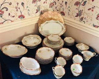 One of the most beautiful Antique China patterns I have ever seen. This pattern is over 100 years old and priced to sell in today’s market prices. Great condition. 