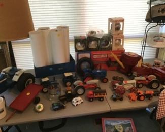 Ford toys and other assortment of toys