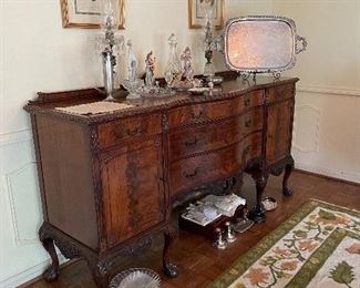Chippendale Sideboard 1930’s Mahogany is gorgeous in person
1,500.00