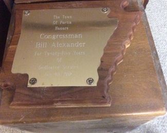 Congressman Bill Alexander Award Plaques 