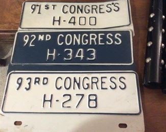 License Plate Congress Toppers 