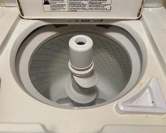 Inside of washer
