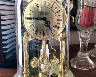 Vintage Danbury Clock Co. Gold Color Domed Spinning Ball Perpetual
- Pool House 