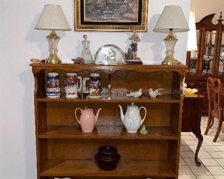 Beautiful Light Cherry bookcase- Pool House 