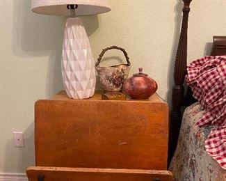 Pair of Antique School Desks