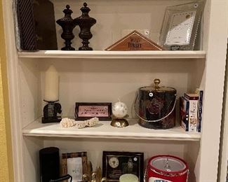Bookends, Frames, Ice Buckets, Candles