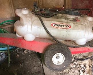 Fimco trailer sprayer