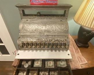 vintage cash register