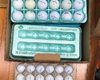 Over 100 Recently Cleaned Name Brand Golf Balls 