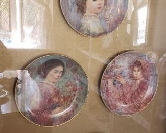 Hibel Plates Framed