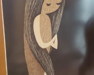 Kaouru Kawano Japanese Wood Block art