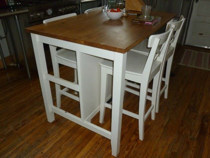 Counter-height table & stools