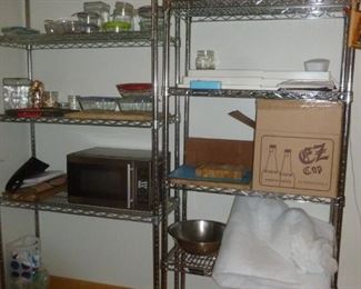 30" and 36" restaurant quality kitchen shelves