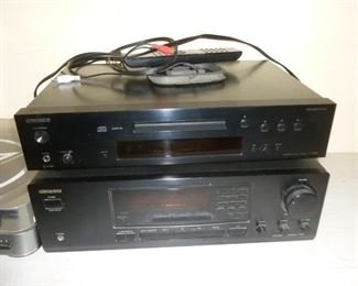 Onkyo Receiver and CD Player