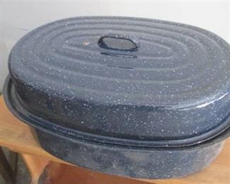 Granite roasting pan 19" with lid