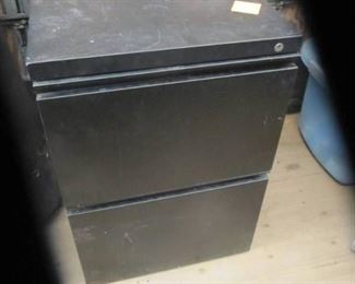 Legal size 2 drawer file cabinet