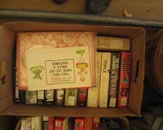 boxes of books
