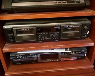 Complete set of Home Audio Video Equipment.